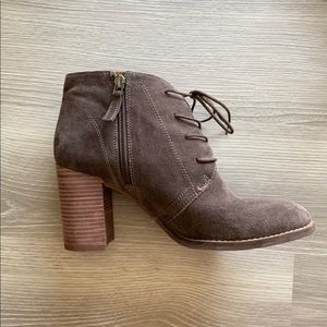 Franco Sarto Heeled Lace Up Booties